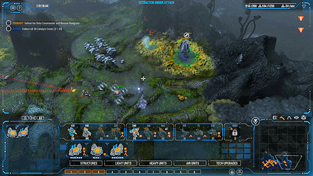 Mass-produce Gladiuses and Longbows - Mission 8 - The Observatory - Human campaign - Grey Goo - Game Guide and Walkthrough