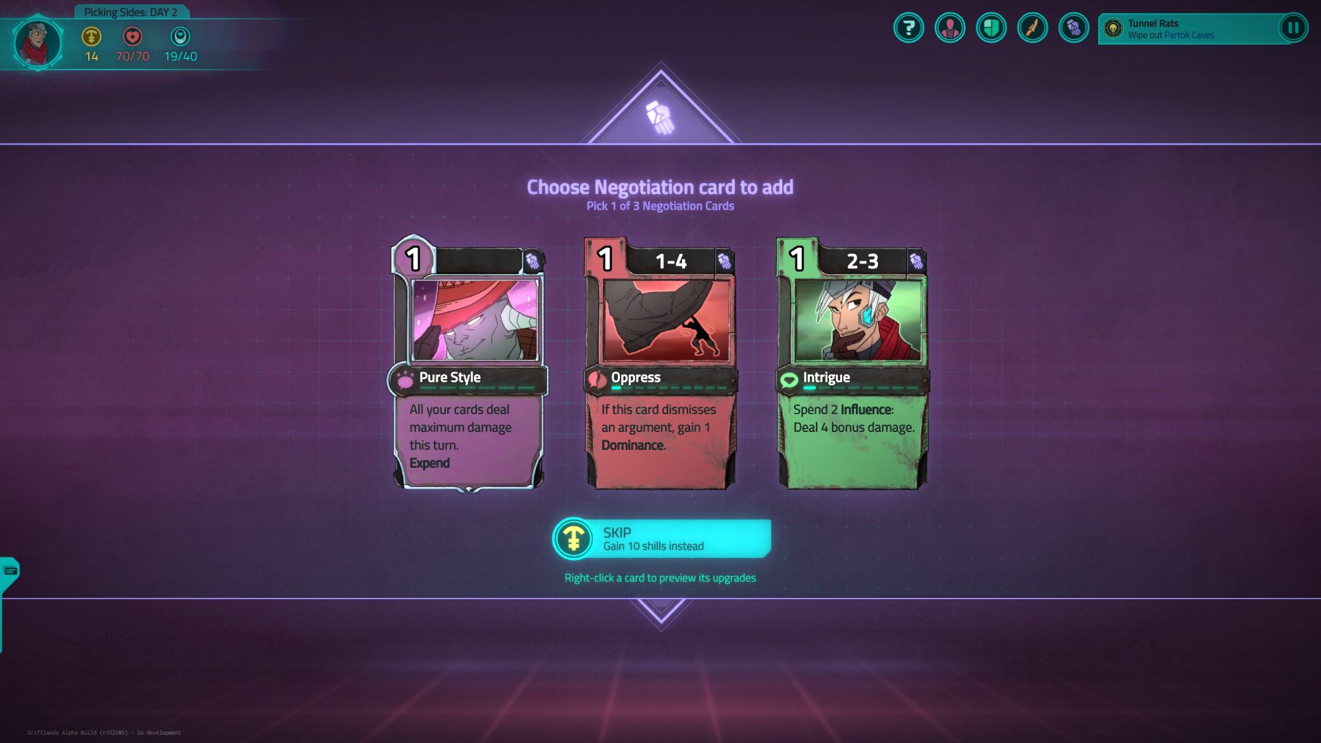 A good deck should not have too many cards - Folding a deck of cards in Griftlands - Gameplay - Griftlands Guide