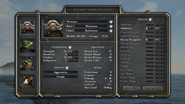 Warrior - the main power source of the team. - Warrior - Assembling your team - Legend of Grimrock II - Game Guide and Walkthrough