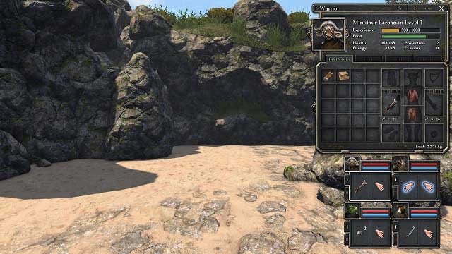 Standard and battle equipment. - World exploration - Game mechanics - Legend of Grimrock II - Game Guide and Walkthrough