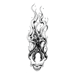 Flaming Skull tattoo - GTA Online: Awards - Basics - GTA 5 Guide