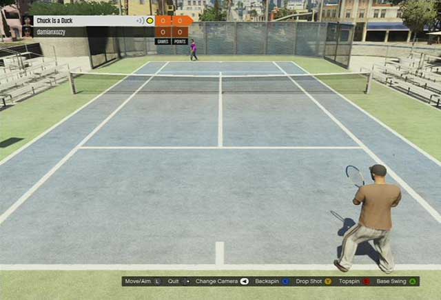 Tennis - GTA Online: Past time activities - Basics - GTA 5 Guide