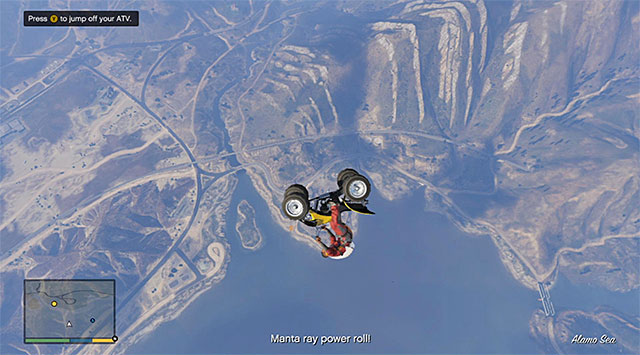 Perform rolls on the ATV - GTA 5: Liquidity Risk - Strangers and Freaks missions - GTA 5 Guide