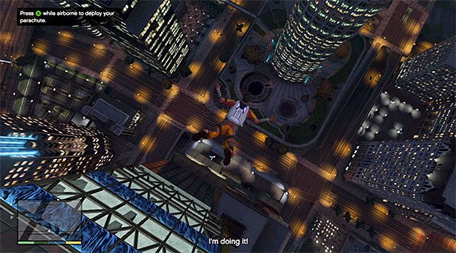 Land somewhere near the skyscraper - GTA 5: The Construction Assassination walkthrough - Main missions - GTA 5 Guide