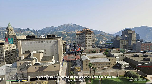 Follow the second one of the choppers - GTA 5: The Big Score 2, the Obvious variant walkthrough - Main missions - GTA 5 Guide