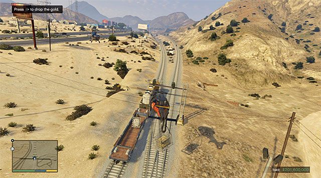 You need to put the cargo onto the railway car - GTA 5: The Big Score 2, the Obvious variant walkthrough - Main missions - GTA 5 Guide