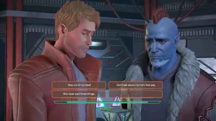 Dialog options - Marvels Guardians of the Galaxy: Chapter 2 - Creatures of the Night - Marvels Guardians of the Galaxy: Episode 2 - Under Pressure - Marvels Guardians of the Galaxy: The Telltale Series Game Guide