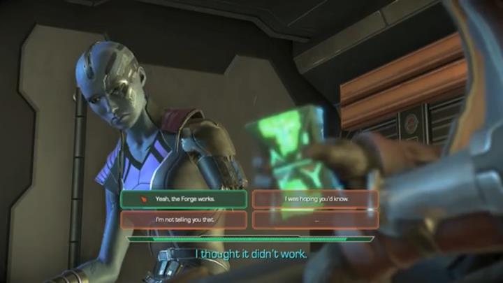 Upon reaching Nebulas cell talk to her - Marvels Guardians of the Galaxy: Chapter 4 - Too Fast For Love - Marvels Guardians of the Galaxy: Episode 2 - Under Pressure - Marvels Guardians of the Galaxy: The Telltale Series Game Guide