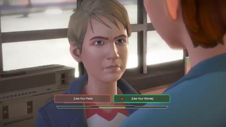 The first important choice occurs during the first chapter - Marvels Guardians of the Galaxy: Important choices More Than a Feeling - Marvels Guardians of the Galaxy: Episode 3 - More Than a Feeling - Marvels Guardians of the Galaxy: The Telltale Series Game Guide