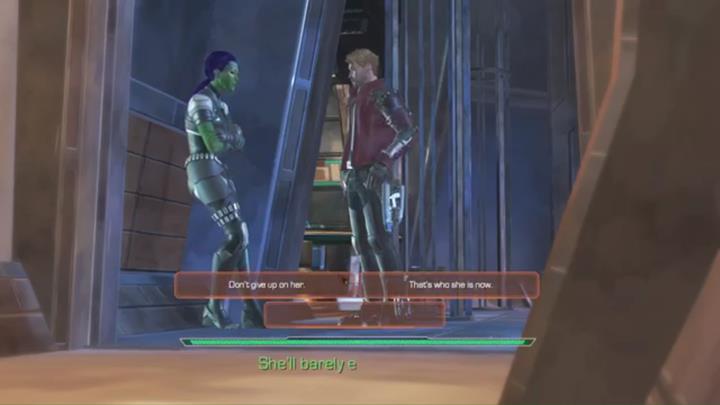 The third important choice occurs during the fifth chapter - Marvels Guardians of the Galaxy: Important choices More Than a Feeling - Marvels Guardians of the Galaxy: Episode 3 - More Than a Feeling - Marvels Guardians of the Galaxy: The Telltale Series Game Guide
