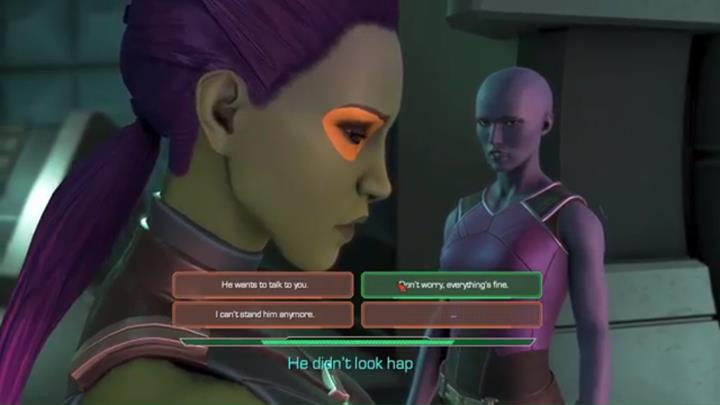 Dialog options - Marvels Guardians of the Galaxy: Chapter 2 - A Kind of Magic - Marvels Guardians of the Galaxy: Episode 3 - More Than a Feeling - Marvels Guardians of the Galaxy: The Telltale Series Game Guide