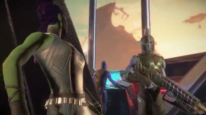 Press the buttons in order to overpower consecutive guards - Marvels Guardians of the Galaxy: Chapter 2 - A Kind of Magic - Marvels Guardians of the Galaxy: Episode 3 - More Than a Feeling - Marvels Guardians of the Galaxy: The Telltale Series Game Guide