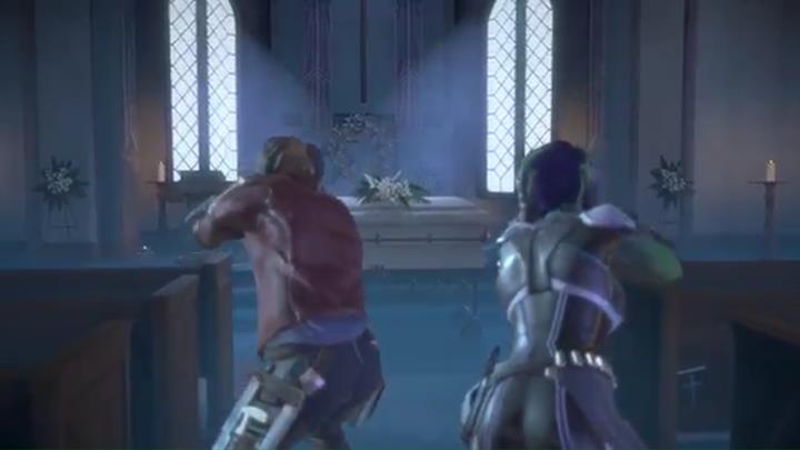 Approach the coffin and open it - Marvels Guardians of the Galaxy: Chapter 3 - Masters of Reality - Marvels Guardians of the Galaxy: Episode 3 - More Than a Feeling - Marvels Guardians of the Galaxy: The Telltale Series Game Guide