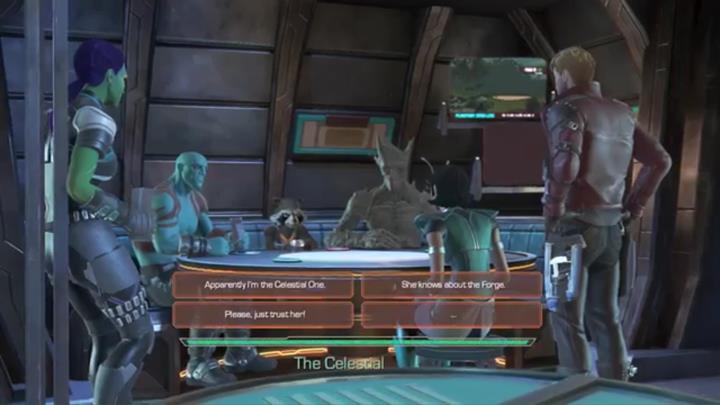 Dialog options - Marvels Guardians of the Galaxy: Chapter 5 - Blood on the Tracks - Marvels Guardians of the Galaxy: Episode 3 - More Than a Feeling - Marvels Guardians of the Galaxy: The Telltale Series Game Guide