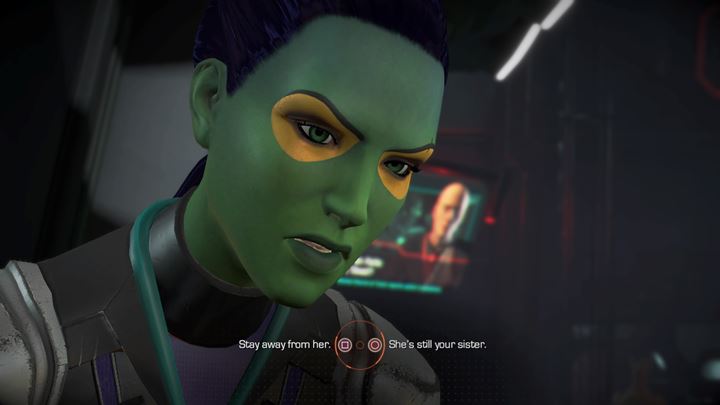 The second major choice appears shortly after the first one - Marvels Guardians of the Galaxy: Important choices Tangled Up in Blue - Marvels Guardians of the Galaxy: Episode 1 - Tangled Up in Blue - Marvels Guardians of the Galaxy: The Telltale Series Game Guide