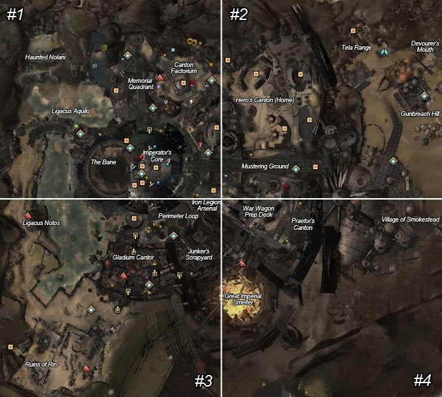 1 - Black Citadel City - Maps - Guild Wars 2 - Game Guide and Walkthrough