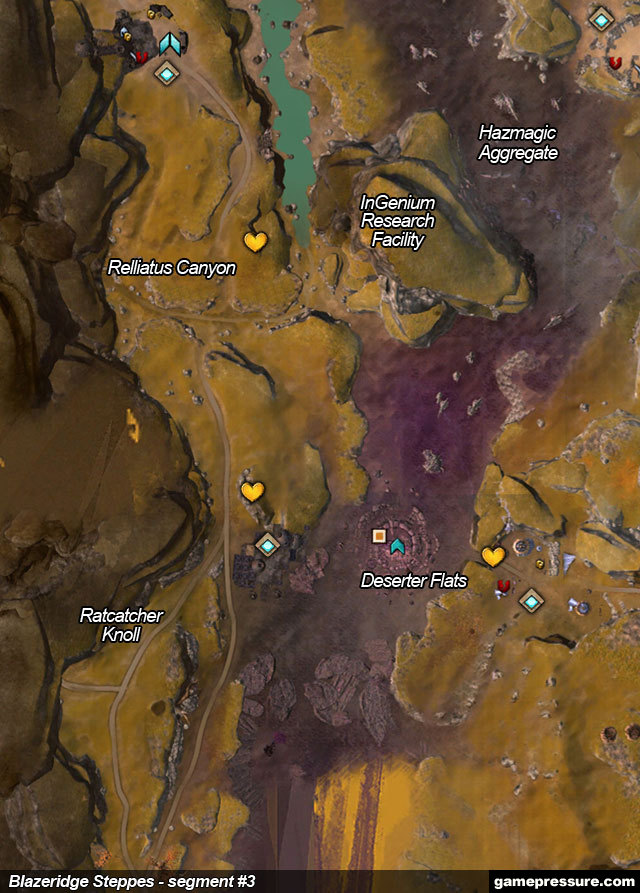 4 - Blazeridge Steppes - Maps - Guild Wars 2 - Game Guide and Walkthrough