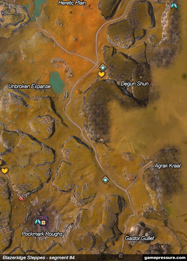 5 - Blazeridge Steppes - Maps - Guild Wars 2 - Game Guide and Walkthrough