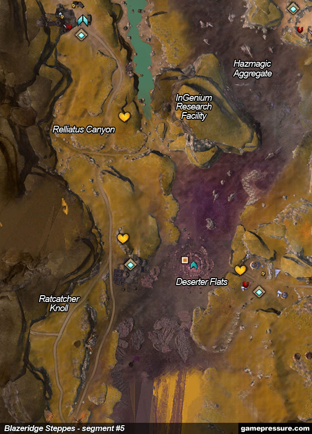 6 - Blazeridge Steppes - Maps - Guild Wars 2 - Game Guide and Walkthrough