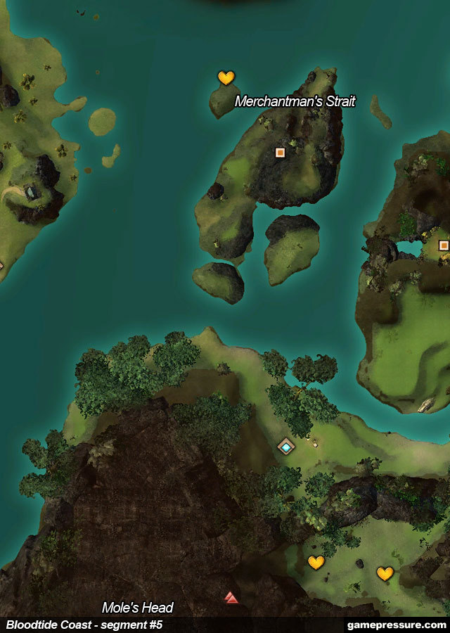 6 - Bloodtide Coast - Maps - Guild Wars 2 - Game Guide and Walkthrough