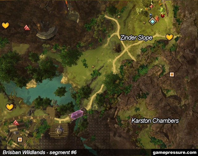 7 - Brisban Wildlands - Maps - Guild Wars 2 - Game Guide and Walkthrough