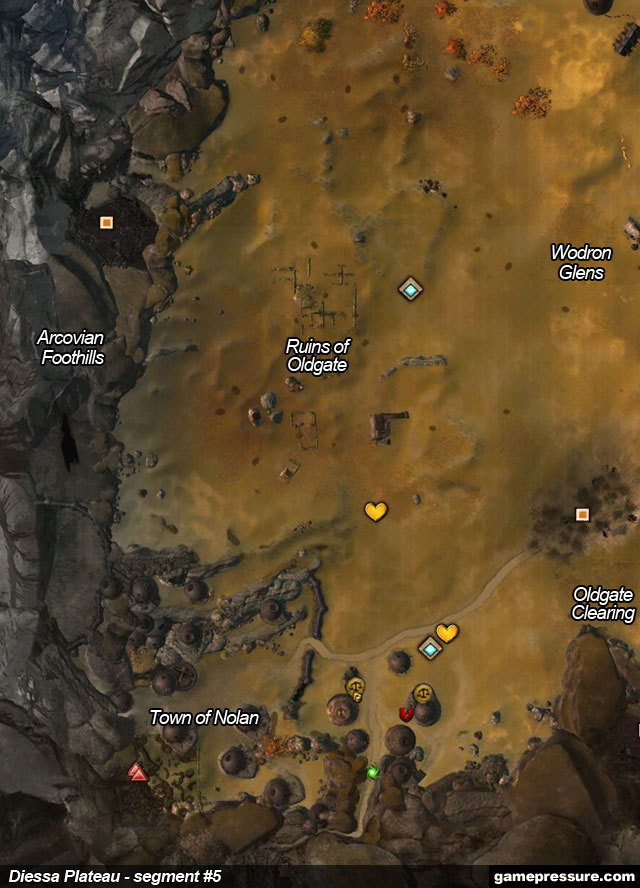 6 - Diessa Plateau - Maps - Guild Wars 2 - Game Guide and Walkthrough