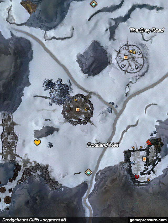 9 - Dredgehaunt Cliffs - Maps - Guild Wars 2 - Game Guide and Walkthrough