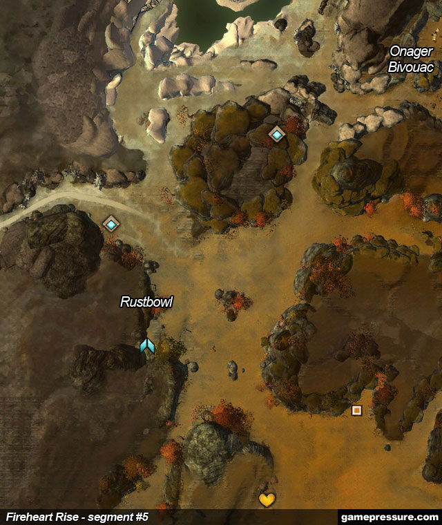 6 - Fireheart Rise - Maps - Guild Wars 2 - Game Guide and Walkthrough