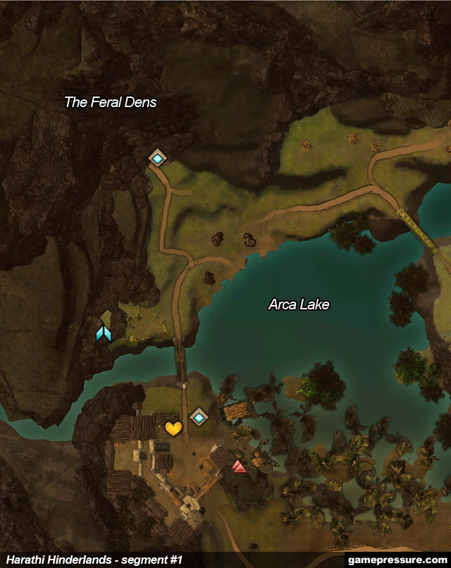 2 - Harathi Hinderlands - Maps - Guild Wars 2 - Game Guide and Walkthrough
