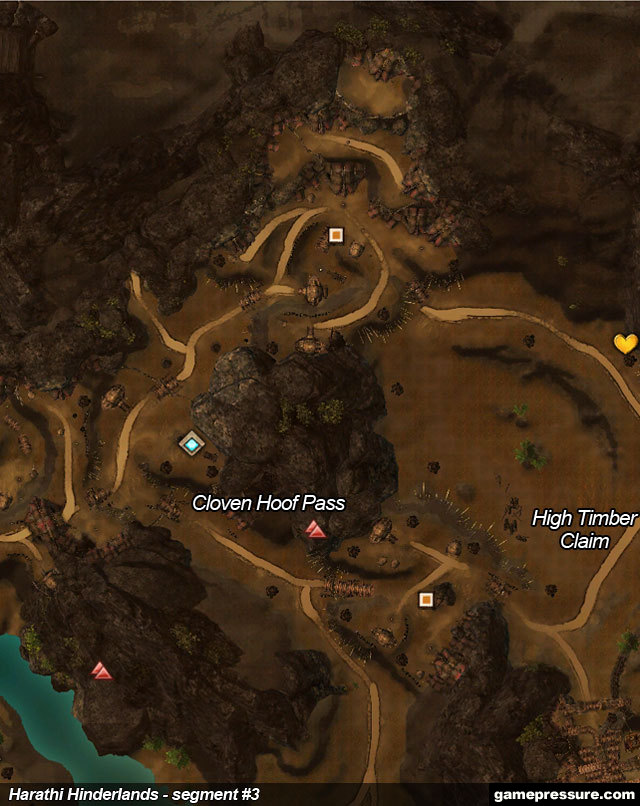 4 - Harathi Hinderlands - Maps - Guild Wars 2 - Game Guide and Walkthrough