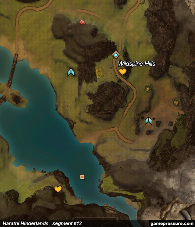 13 - Harathi Hinderlands - Maps - Guild Wars 2 - Game Guide and Walkthrough