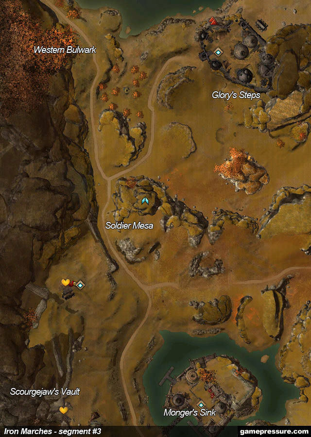 4 - Iron Marches - Maps - Guild Wars 2 - Game Guide and Walkthrough