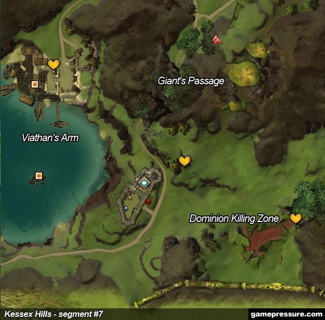 8 - Kessex Hills - Maps - Guild Wars 2 - Game Guide and Walkthrough