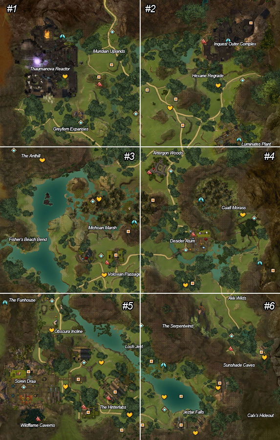 Metrica Province | Maps - Guild Wars 2 Game Guide | gamepressure.com