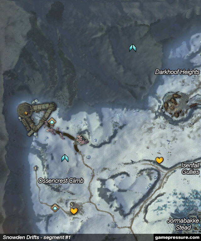 2 - Snowden Drifts - Maps - Guild Wars 2 - Game Guide and Walkthrough