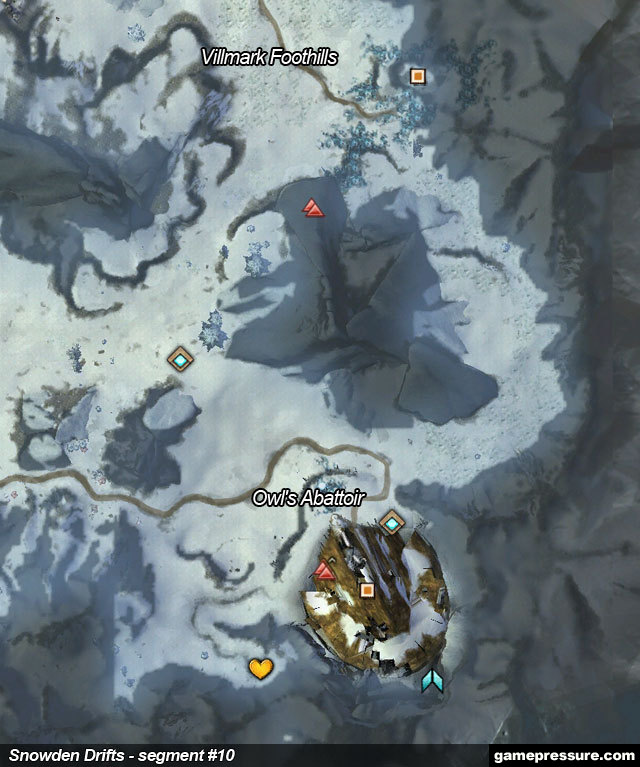 11 - Snowden Drifts - Maps - Guild Wars 2 - Game Guide and Walkthrough