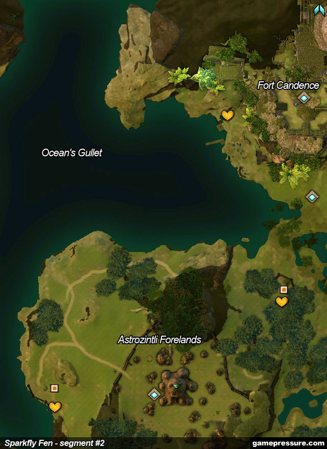 3 - Sparkfly Fen - Maps - Guild Wars 2 - Game Guide and Walkthrough