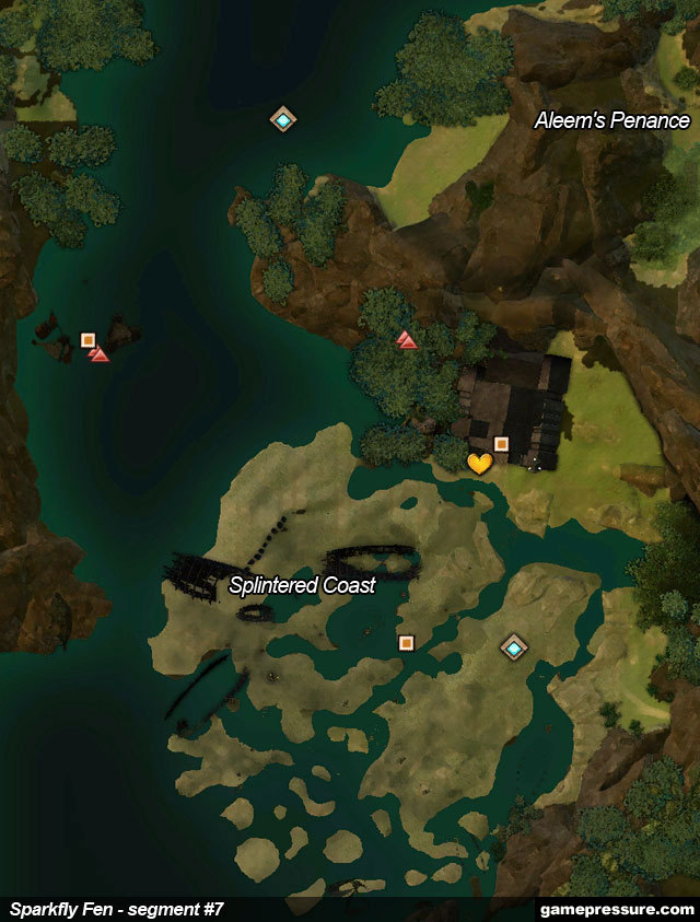 8 - Sparkfly Fen - Maps - Guild Wars 2 - Game Guide and Walkthrough