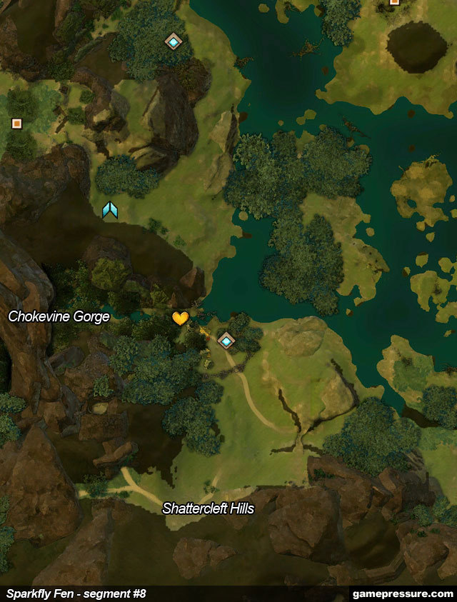 9 - Sparkfly Fen - Maps - Guild Wars 2 - Game Guide and Walkthrough
