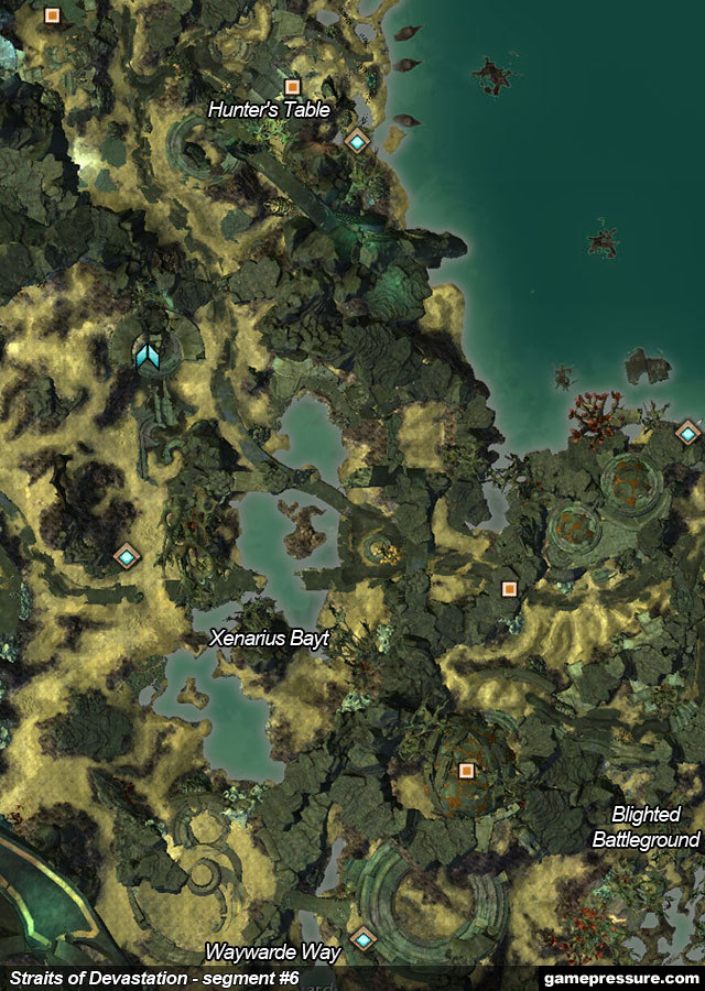 7 - Straits of Devastation - Maps - Guild Wars 2 - Game Guide and Walkthrough