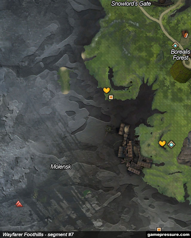 8 - Wayfarer Foothills - Maps - Guild Wars 2 - Game Guide and Walkthrough