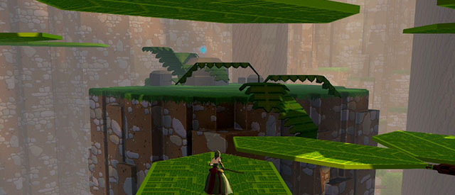 Another important landmark at this locaction: Bauble guarded by the snake - Checkpoint 2-3 - World 1 - Zone 2 (Dark Woods) - Guild Wars 2: Super Adventure Box - Game Guide and Walkthrough