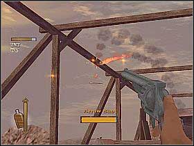 Again, you need to go onto the bridge - this time to secure protection for some workers - Quick Killer - Main Missions - GUN - Game Guide and Walkthrough