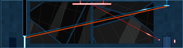 Before you go back to the elevator, go in the Crosslink Mode and connect the sound sensor on the floor above with the closed door on the left - #19 - Gessler: Come and fucking get me (The End) - Walkthrough - Gunpoint - Game Guide and Walkthrough