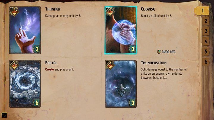 Grimoire is a spell book where you can check out all the spells available in Gwent: Rogue Mage - Gwent Rogue Mage: Laboratory - Basics - Gwent Rogue Mage Guide