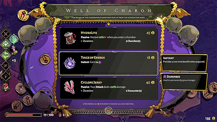 It can also be obtained by visiting Charon's shops and wells - Hades: Charons Obol, Nectar and Darkness - Basics - Hades Guide