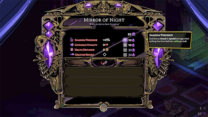 Darkness isn't lost after death - you keep it during your subsequent runs - Hades: Charons Obol, Nectar and Darkness - Basics - Hades Guide