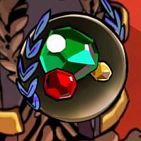 This symbol leads to a chamber containing Gemstones, which are used to pay for new projects at the House Contractor in the House of Hades - Hades: Door symbols - what do they mean? - FAQ - Hades Guide