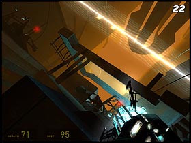 Go across the bridge and deal with even more soldiers - Undue Alarm | Walkthrough - Walkthrough - Half-Life 2: Episode One Game Guide & Walkthrough