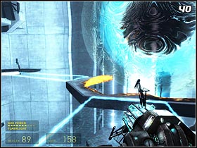 Grab another sheet of metal from the wall and enter the opening you created this way - Direct Intervention | Walkthrough - Walkthrough - Half-Life 2: Episode One Game Guide & Walkthrough